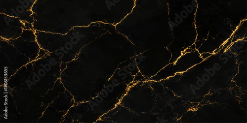 Dark old grunge background with cracks featuring a bright blue lightning bolt strike and electric thunderbolt flash during a powerful night storm