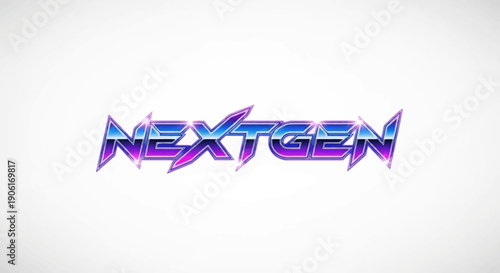 Modern NextGen logo with vibrant gradient effect