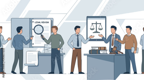 Businessman holding a scale model.