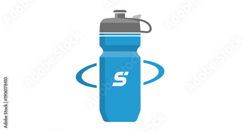 Reusable Water Bottle with Logo Design.