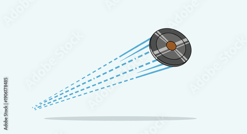 Satellite Dish Receiving Signal Waves.