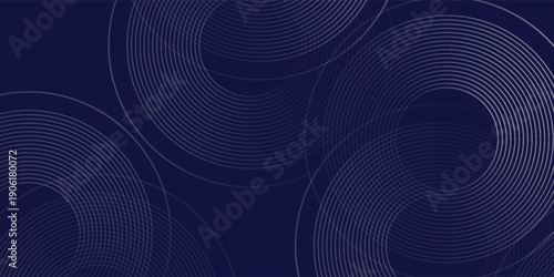 Abtstract background blue and navy gradation. circle effect style modern simple design texture pattern nice good art vector