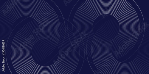 Abtstract background blue and navy gradation. circle effect style modern simple design texture pattern nice