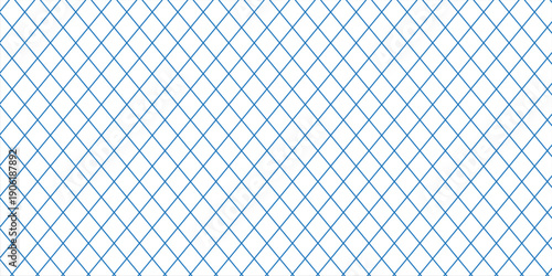 Net texture pattern on white background. Net texture pattern for backdrop and wallpaper. Realistic net pattern with black squares. Geometric background