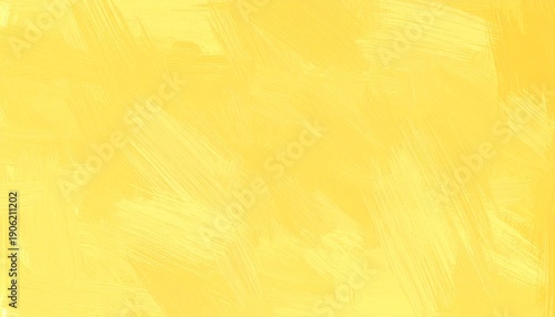 Bright Yellow Brush Stroke Background