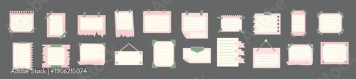 cute notepad paper element