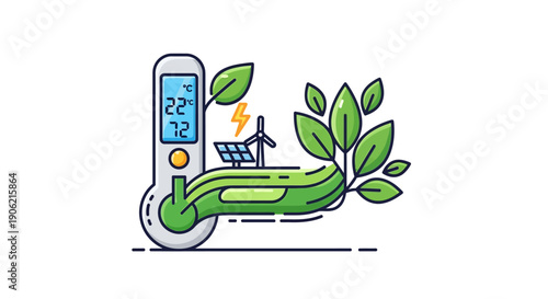 Sustainable Climate Control: Integrating Renewable Energy for a Greener Future and Eco-Efficiency