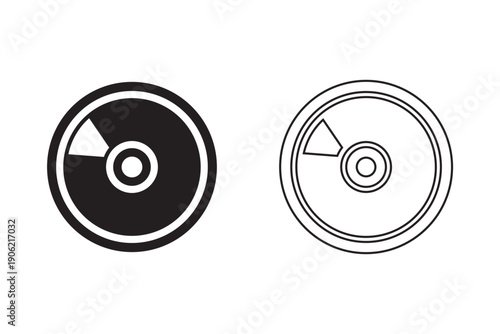 cd icon , compact disk icon