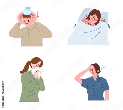 Common Symptoms of Illness and Sickness