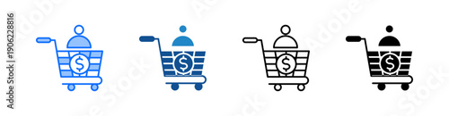 Consumer Multiple Style Icon Set 