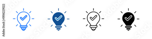 Idea Multiple Style Icon Set 