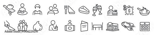 dining icons vector design 
