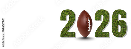 Schilderij op canvas Fans eagerly await the thrilling Super Bowl in 2026