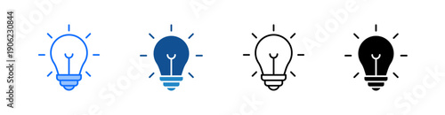 Idea Multiple Style Icon Set 