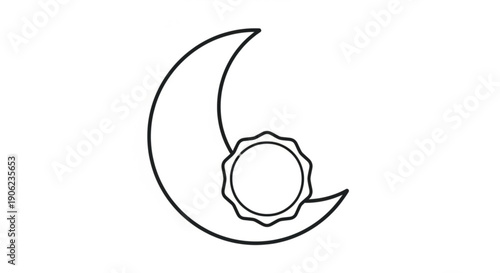 Mardi gras mask with colorful beads and stars on white background