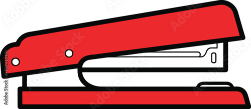 Red Office Stapler