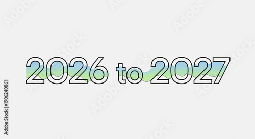 Transitioning from 2026 into 2027 with a fluid, organic, and futuristic aesthetic design