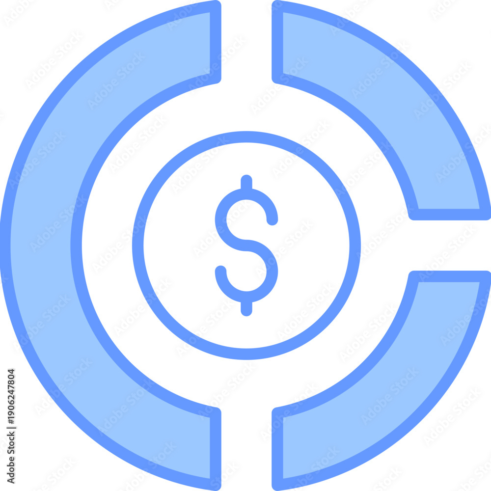 Fototapeta premium Budget Icon