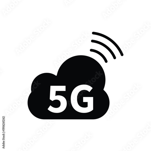 5g concept line icon. Simple element illustration. 5g concept outline symbol design.