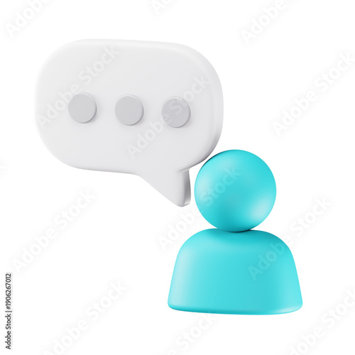 Foto Customer Feedback Message and User Comment Icon
