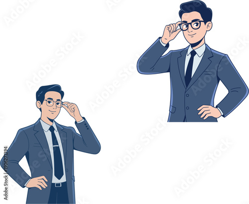 Professional medical team of doctors and nurses wearing scrubs and stethoscopes for healthcare hospital service and medical consultation concept flat vector illustration