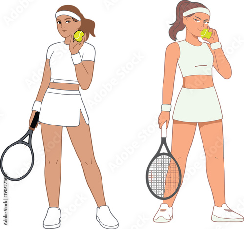 woman tennis player