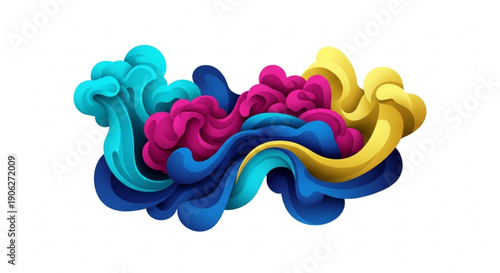 Family protected by financial shield and umbrella from economic uncertainty and risks