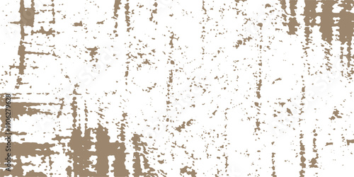 A vintage grunge design features a rough textured surface of aged brown rusty metal material with a dirty iron pattern and macro dust details on an old weathered wall