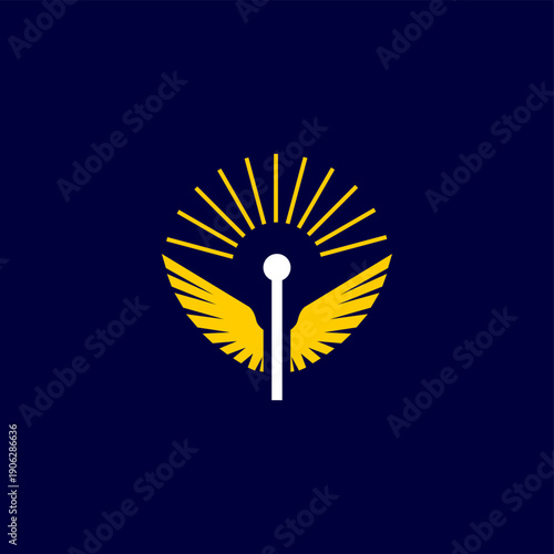 Phoniex logo design, bird, animal, vector, silhouette, company, pigeon, predator, black, fenix, aggressive, background, simple, head, colorful, power, polygon, hawk,badge,company