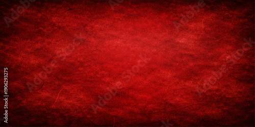 A dark red grunge texture featuring an aged vintage pattern on a dirty paper surface, perfect for a grungy wall backdrop or festive Christmas card design material