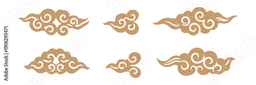 chinese new year ancient clouds collections