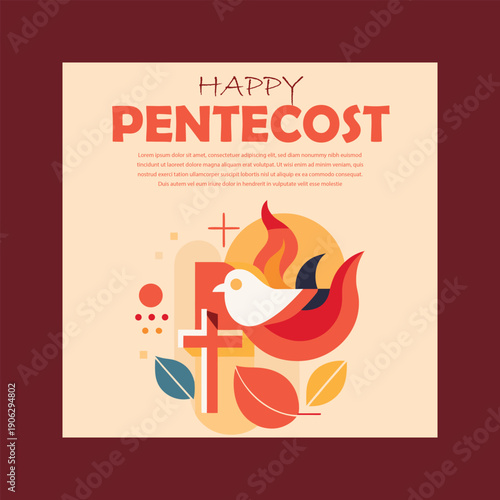 A warm illustration for pentecost