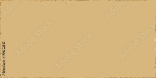 A plain solid tan background with subtle texture and a small white mark