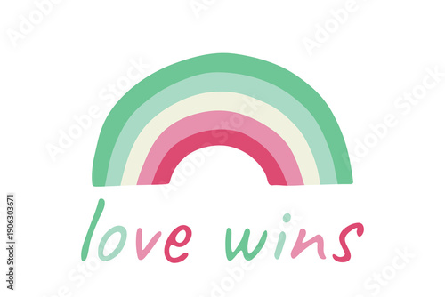 Colorful rainbow shape Abrosexual pride flag Happy pride day LGBTQIA community Pride Month Vector hand drawn doodle for posters, stickers, logo, cards