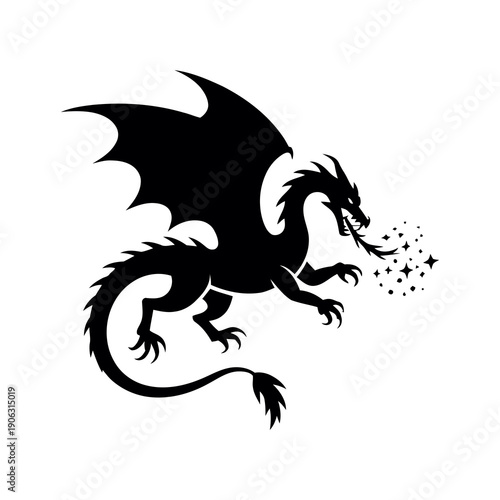 A black screen with a white abstract swirling pattern resembling smoke