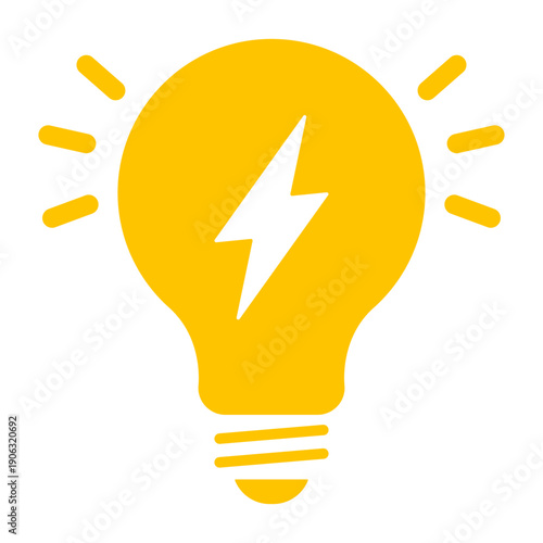 電気のアイコンイラスト