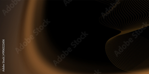 Modern Wave Decorative Invitation. Wedding Entertainment Hollywood Bollywood Night. exclusive flowing