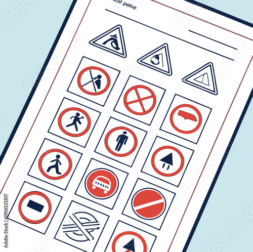 A high-angle business technology shot featuring playing cards, dice, and chips arranged near a mobile phone keypad and office calculator buttons for a remote game communication concept