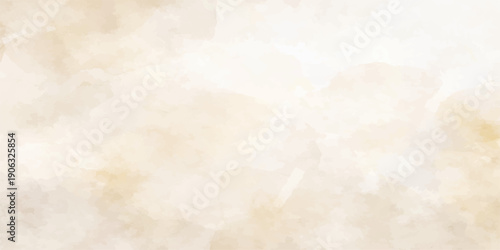An abstract grunge paper background with clouds features an aged vintage parchment texture and stained antique sepia surface for a retro book page design