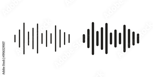 Voice icon element for design projects