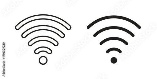 Wifi icon element for design projects