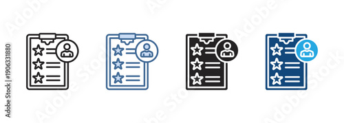 Multi Style Icon Set Accountable Collection