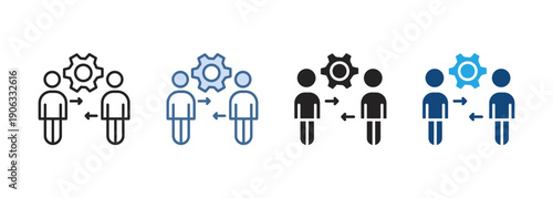 Multi Style Icon Set Administrator Collection