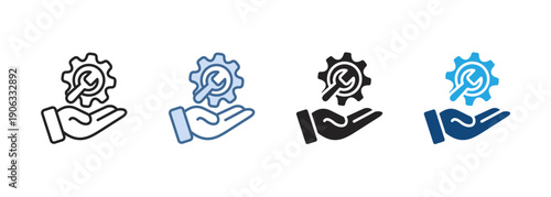 Multi Style Icon Set Maintenance Collection