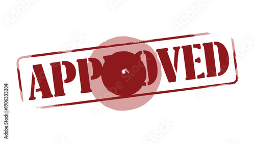 Approved Stamp: A visual representation of approval, this image features a bold APPROVED stamp in red ink, conveying a clear message of endorsement and validation.