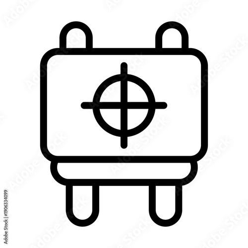 Plotter Vector Icon