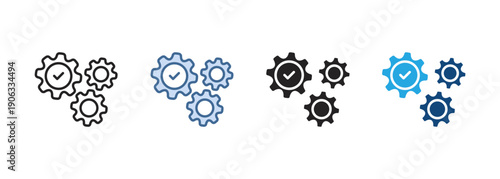 Multi Style Icon Set Operation Collection