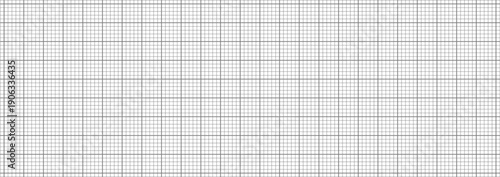 Millimeter graph paper grid. Technical pattern for school, engineering line scale measurement. Lined blank for education. Vector grey plotting graph grid paper background.