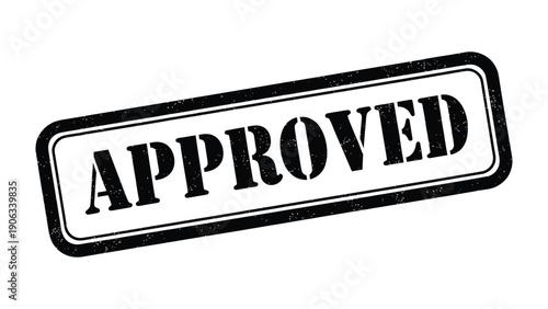 Stamp of Approval: A simple stamp that's a universal symbol for a job or task is fully approved, ready to go and good to go. 