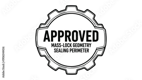 Approved Seal of Excellence: A meticulously crafted circular emblem, a symbol of endorsement featuring bold text and intricate details. Demonstrating quality, precision and reliability.